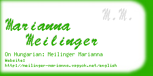 marianna meilinger business card